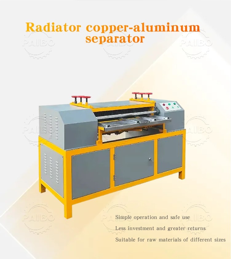 Revolutionize Your Scrap Metal Recycling Process with Advanced Radiator Recycling Machine