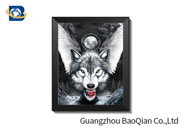 Printed 30 X 40cm PET Plastic 3D Lenticular Pictures For Promotional Gift
