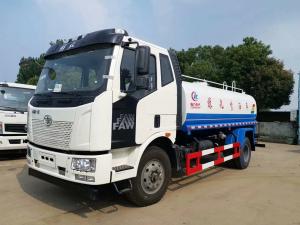 China 4x2 10m3 Diesel Water Tank Truck With Power Steering / Street Washing Truck wholesale
