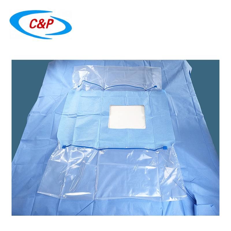 Customized Disposable Laparoscopy Drapes Fenestrated Surgical Drape