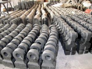 China Ore Mining Manganese Steel Lining Plate And Hammer Head on sale
