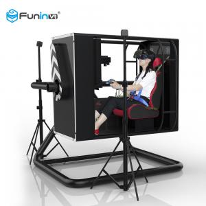 China Rudder Pedal Control VR Flight Simulator 6kw Electricity Power For Teenagers on sale