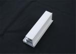 White Extruded PVC Extrusion Profiles UV resistance for door mullion